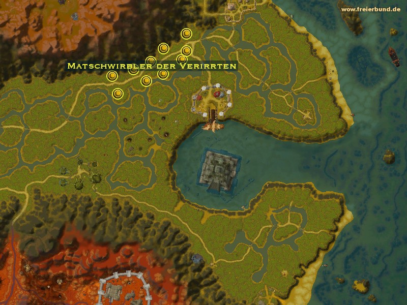 Matschwirbler der Verirrten (Lost One Muckdweller) Monster WoW World of Warcraft 