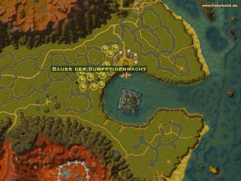 Bauer der Sumpftidenwacht (Marshtide Peasant) Monster WoW World of Warcraft 