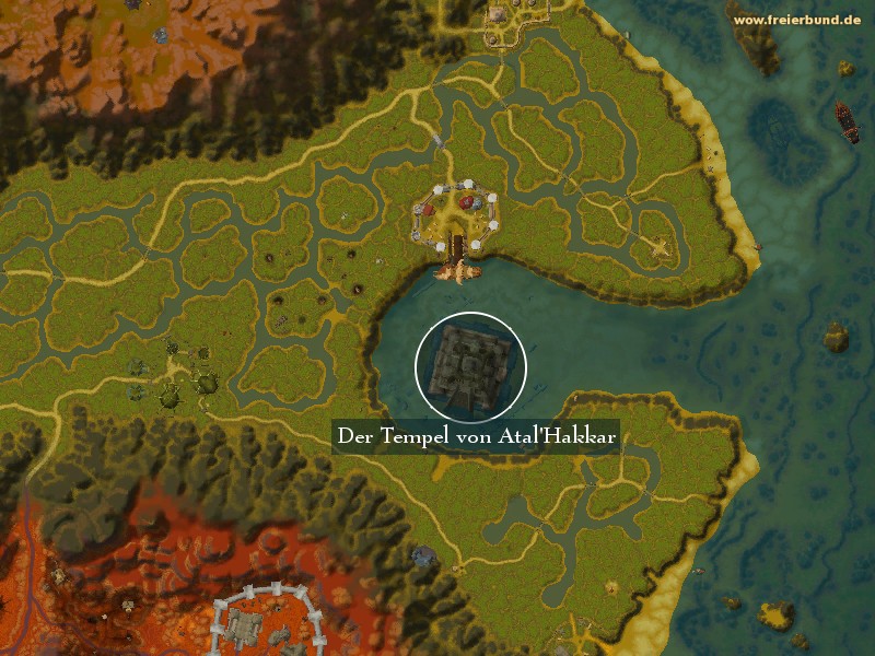 Der Tempel von Atal'Hakkar (Temple of Atal'Hakkar) Landmark WoW World of Warcraft 