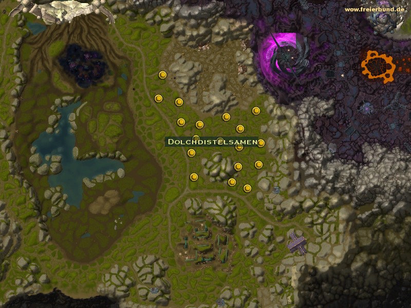 Dolchdistelsamen (Stabthistle Seed) Quest-Gegenstand WoW World of Warcraft 