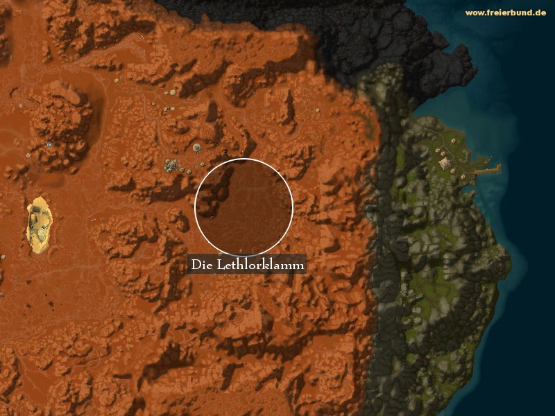 Die Lethlorklamm (Lethlor Ravine) Landmark WoW World of Warcraft 