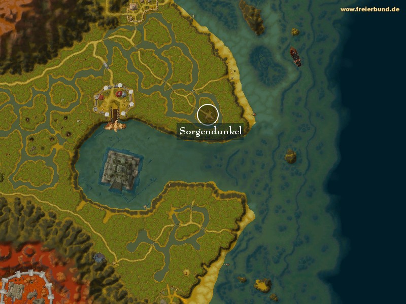 Sorgendunkel (Sorrowmurk) Landmark WoW World of Warcraft 