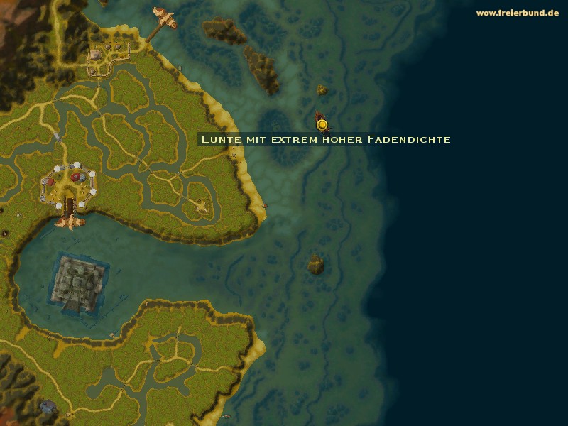 Lunte mit extrem hoher Fadendichte (Thousand-Thread-Count Fuse) Quest-Gegenstand WoW World of Warcraft 
