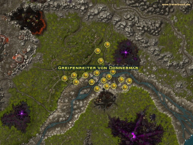 Greifenreiter von Donnermar (Thundermar Gryphon Rider) Monster WoW World of Warcraft 