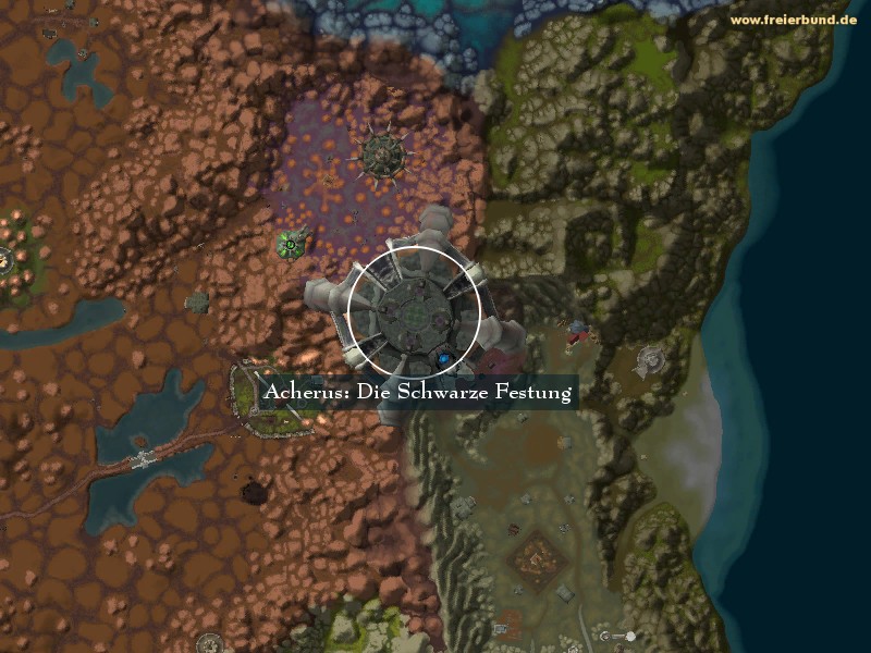 Acherus: Die Schwarze Festung (Acherus: The Ebon Hold) Landmark WoW World of Warcraft 