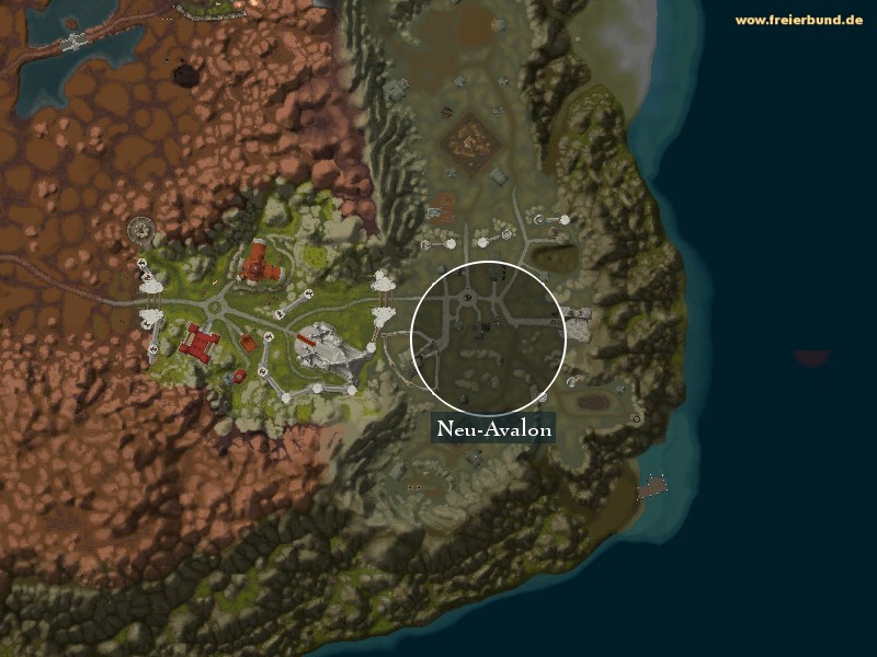 Neu-Avalon (New Avalon) Landmark WoW World of Warcraft 