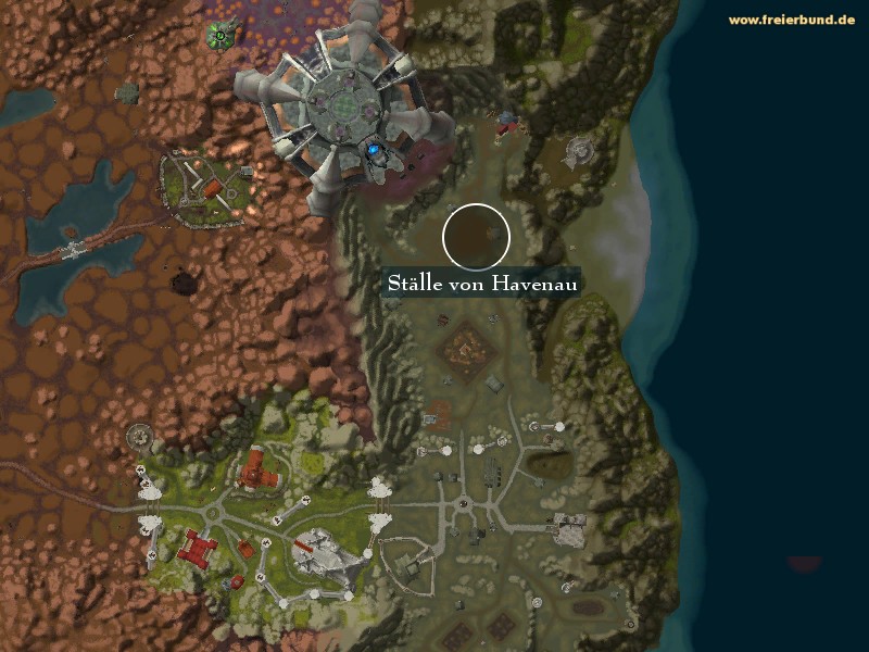 Ställe von Havenau (Havenshire Stables) Landmark WoW World of Warcraft 