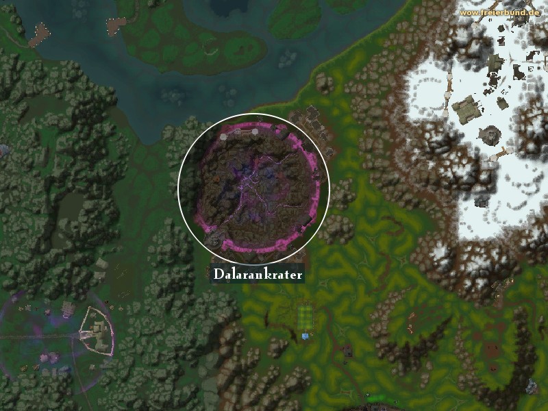 Dalarankrater (Dalaran) Landmark WoW World of Warcraft 