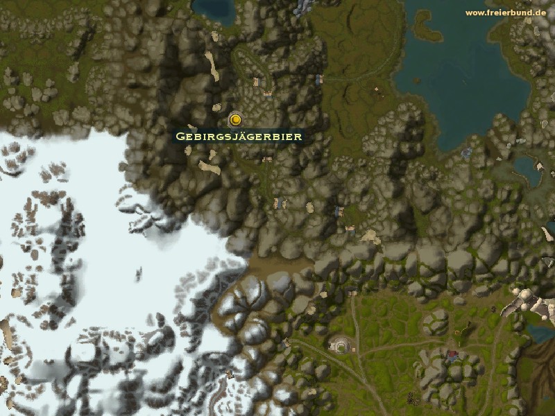 Gebirgsjägerbier (Mountaineer's Ale) Quest-Gegenstand WoW World of Warcraft 