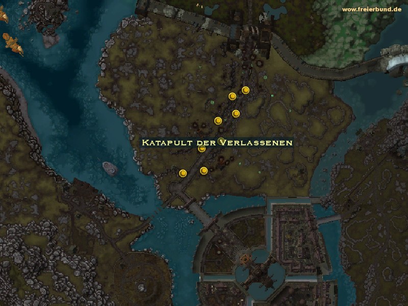 Katapult der Verlassenen (Forsaken Catapult) Quest-Gegenstand WoW World of Warcraft 