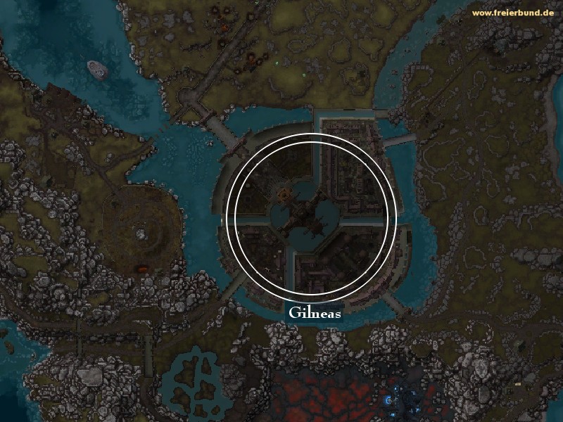 Gilneas (Gilndeas City) Landmark WoW World of Warcraft 