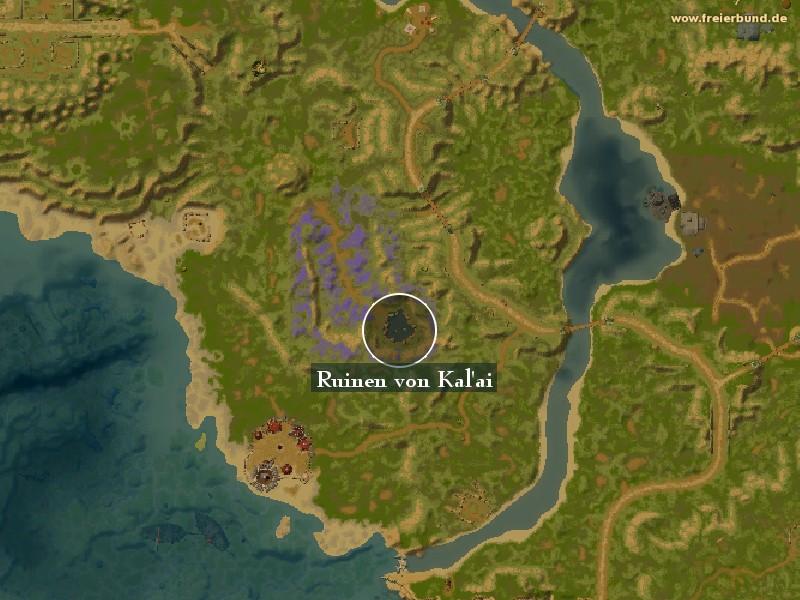 Ruinen von Kal'ai (Kal'ai Ruins) Landmark WoW World of Warcraft 