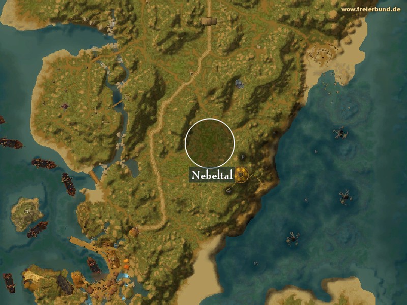 Nebeltal (Mistvale Valley) Landmark WoW World of Warcraft 
