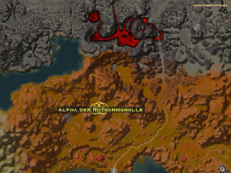 Alpha der Rotkammgnolle (Redridge Alpha) Monster WoW World of Warcraft 