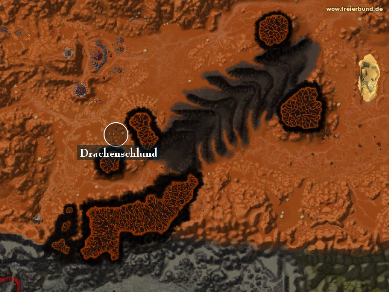 Drachenschlund (Dragon's Mouth) Landmark WoW World of Warcraft 