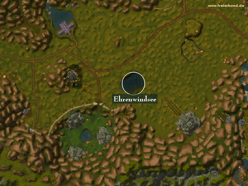 Ehrenwindsee (Valorwind Lake) Landmark WoW World of Warcraft 
