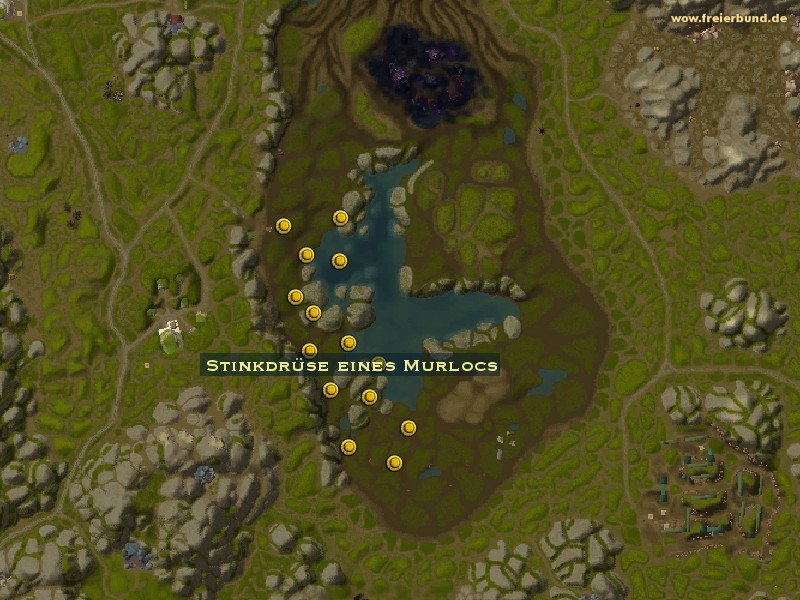 Stinkdrüse eines Murlocs (Murloc Scent Gland) Quest-Gegenstand WoW World of Warcraft 
