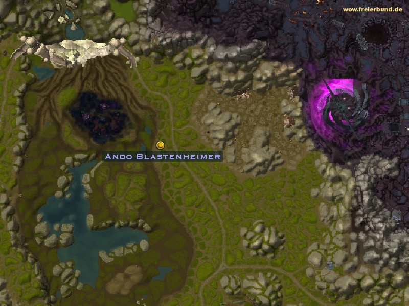 Ando Blastenheimer (Ando Blastenheimer) Quest NSC WoW World of Warcraft 
