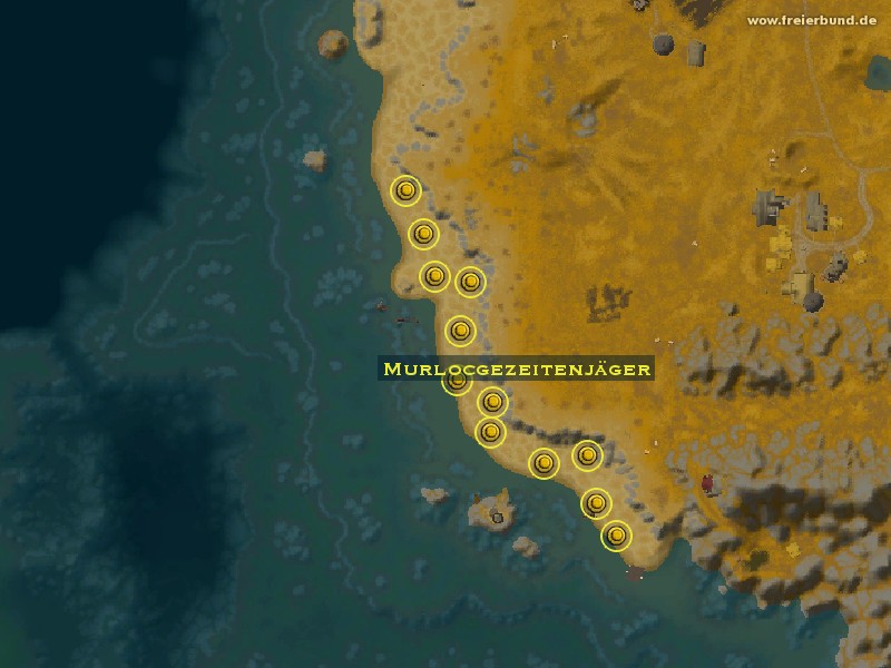 Murlocgezeitenjäger (Murloc Tidehunter) Monster WoW World of Warcraft 