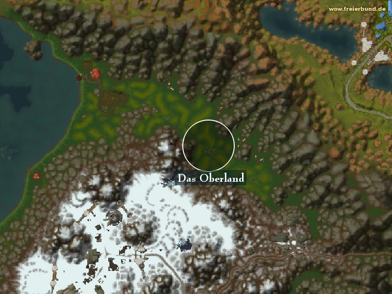 Das Oberland (The Uplands) Landmark WoW World of Warcraft 