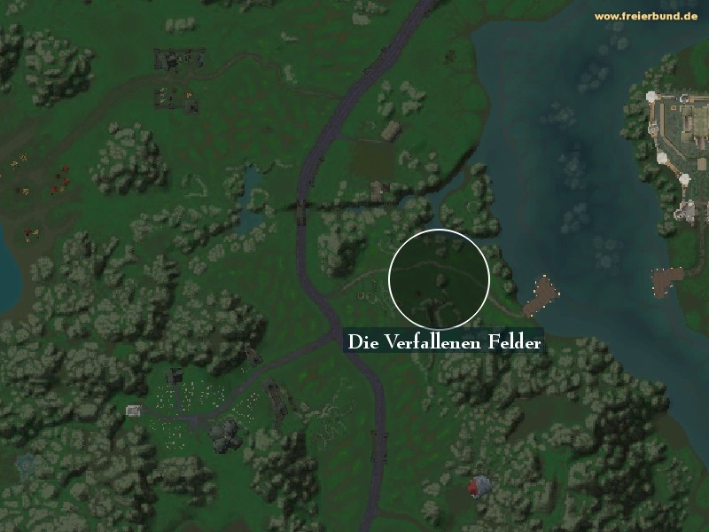 Die Verfallenen Felder (The Decrepit Fields) Landmark WoW World of Warcraft 