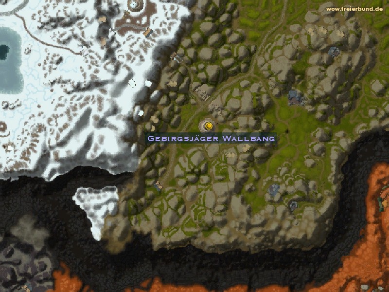 Gebirgsjäger Wallbang (Mountaineer Wallbang) Quest NSC WoW World of Warcraft 