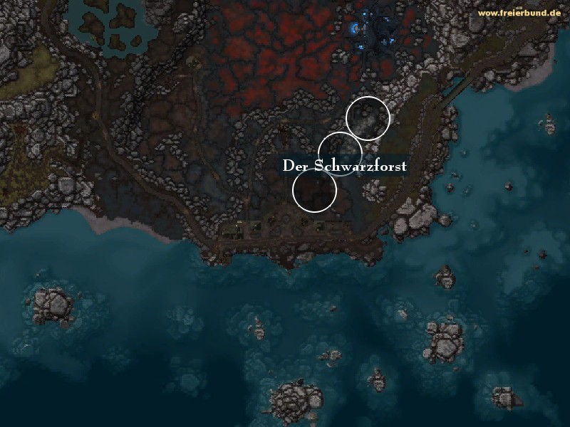 Der Schwarzforst (Blackwald) Landmark WoW World of Warcraft 