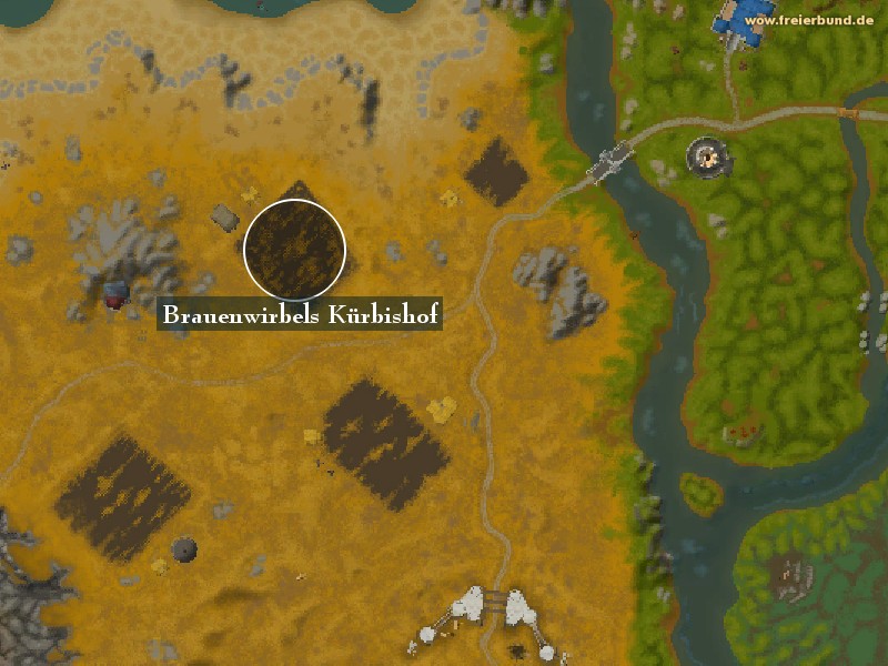 Brauenwirbels Kürbishof (Furlbrow's Pumpkin Patch) Landmark WoW World of Warcraft 