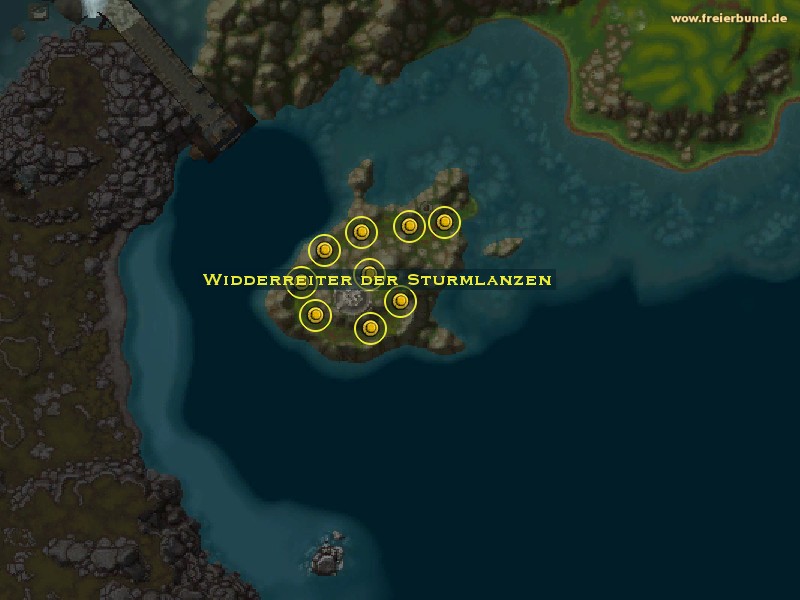 Widderreiter der Sturmlanzen (Stormpike Ram Rider) Monster WoW World of Warcraft 