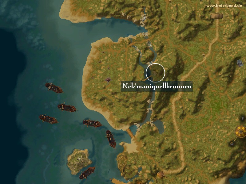 Nek'maniquellbrunnen (Nek'mani Wellspring) Landmark WoW World of Warcraft 