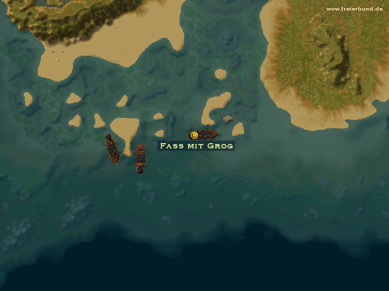 Fass mit Grog (Grog Barrel) Quest-Gegenstand WoW World of Warcraft 