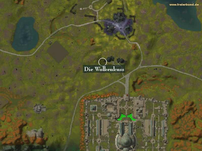 Die Wolkenkuss (The Cloudkisser) Landmark WoW World of Warcraft 
