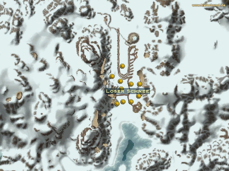 Loser Schnee (Loose Snow) Quest-Gegenstand WoW World of Warcraft 