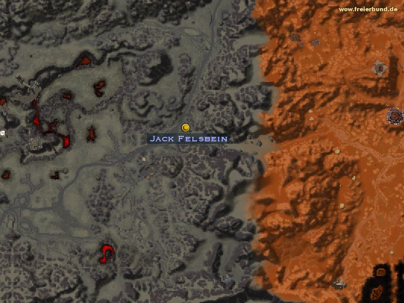 Jack Felsbein (Jack Rockleg) Quest NSC WoW World of Warcraft 
