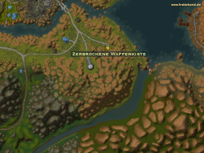 Zerbrochene Waffenkiste (Broken Weapons Crate) Quest-Gegenstand WoW World of Warcraft 