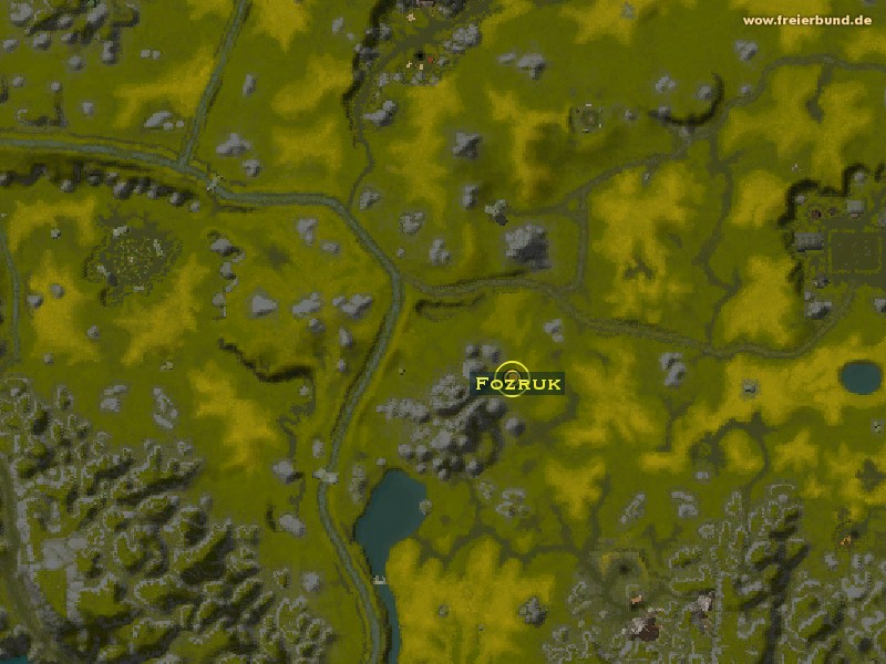 images Fozruk Location Wow Classic fozruk monster map guide freier