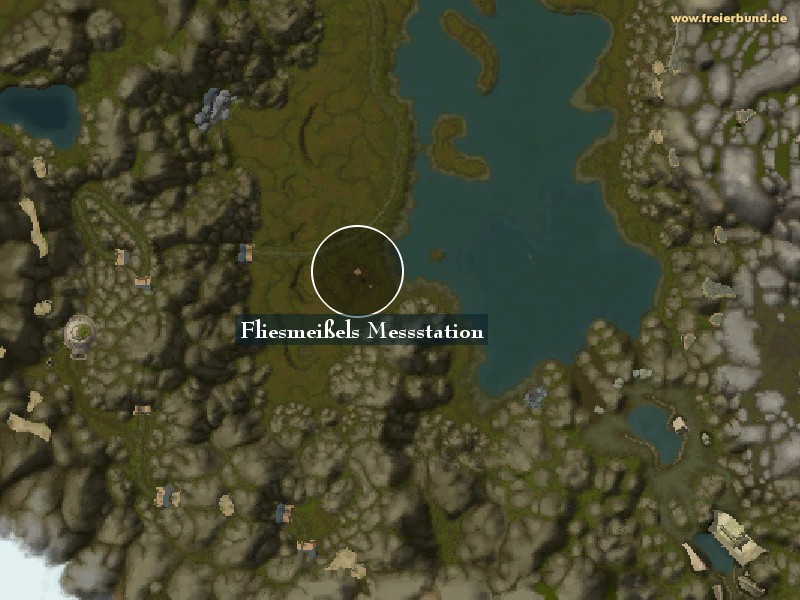 Fliesmeißels Messstation (Slabchisel's Survey) Landmark WoW World of Warcraft 