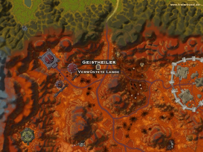 Geistheiler - Ort / POI - Map & Guide - Freier Bund - World of Warcraft