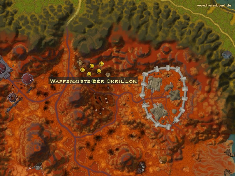 Waffenkiste der Okril'lon (Okril'lon Weapons Crate) Quest-Gegenstand WoW World of Warcraft 
