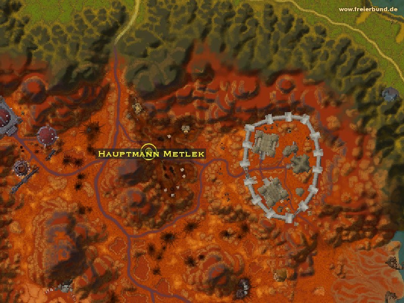 Hauptmann Metlek (Captain Metlek) Monster WoW World of Warcraft 