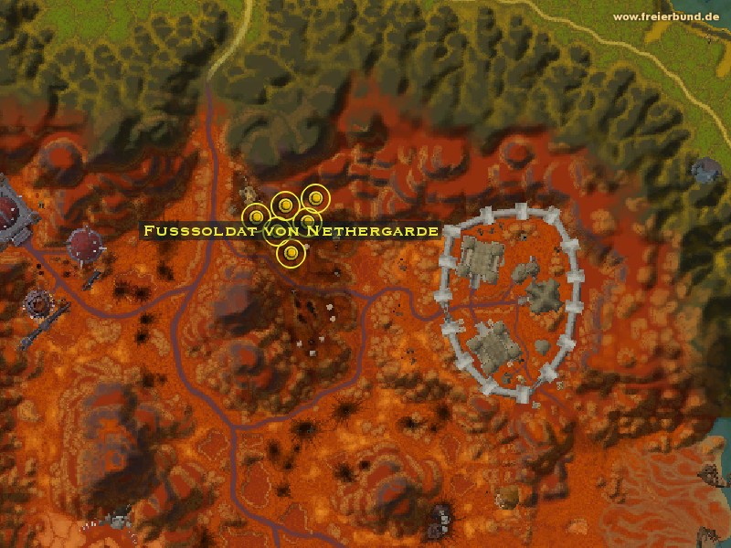 Fußsoldat von Nethergarde (Nethergarde Footman) Monster WoW World of Warcraft 