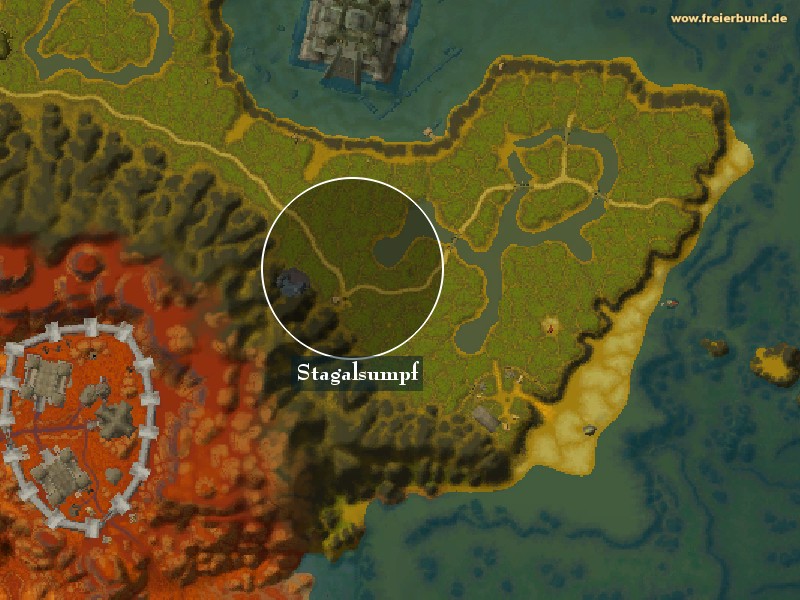 Stagalsumpf (Stagalbog) Landmark WoW World of Warcraft 