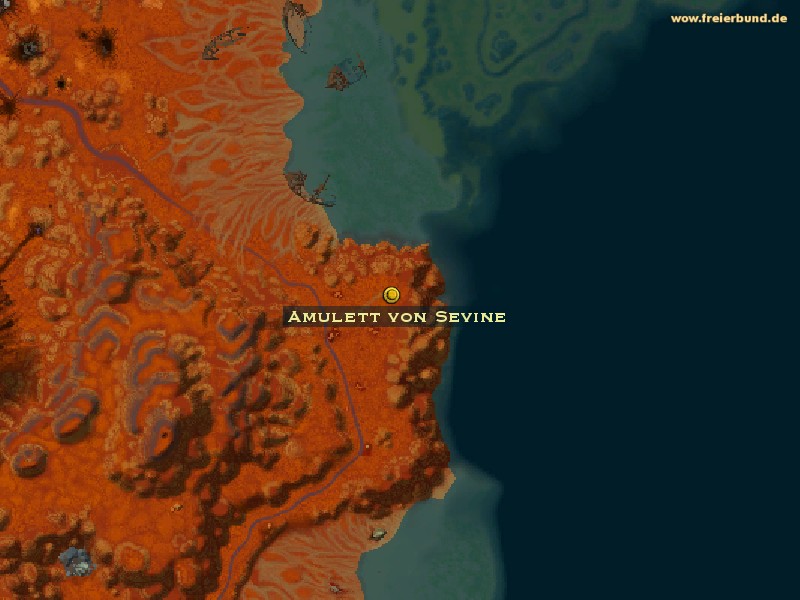 Amulett von Sevine (Amulet of Sevine) Quest-Gegenstand WoW World of Warcraft 