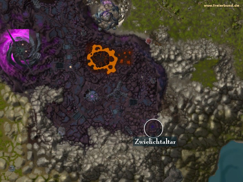 Zwielichtaltar (Altar of Twilight) Landmark WoW World of Warcraft 