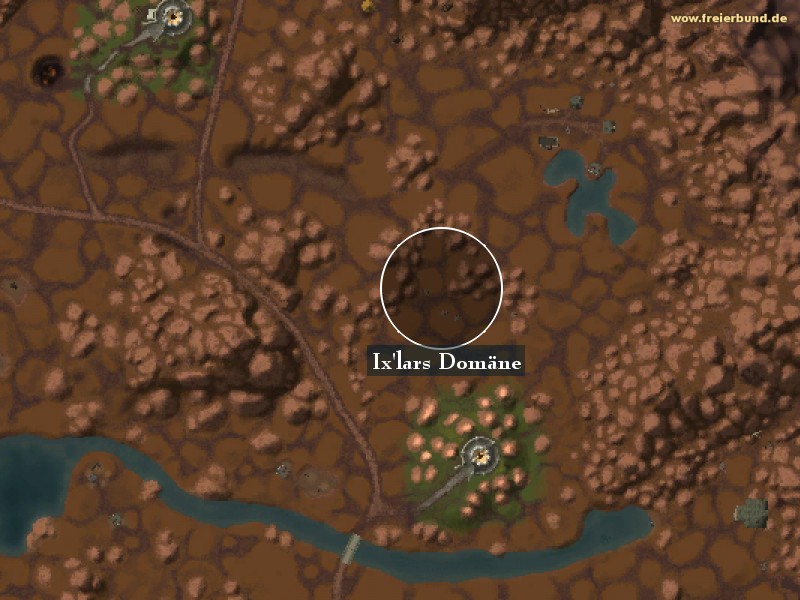 Ix'lars Domäne (Ix'lar's Domain) Landmark WoW World of Warcraft 