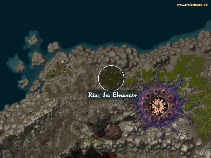 Ring Der Elemente - Landmark - Map & Guide - Freier Bund - World Of ...