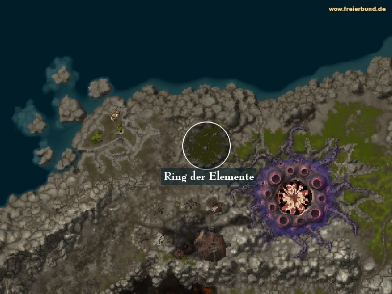 Ring der Elemente (Ring of the Elements) Landmark WoW World of Warcraft 
