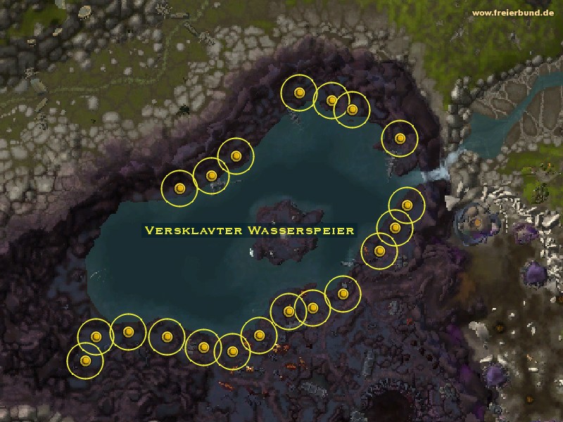 Versklavter Wasserspeier (Enslaved Waterspout) Monster WoW World of Warcraft 