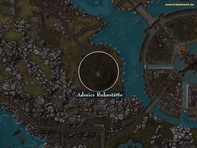 Aderics Ruhestätte (Aderic's Repose) Landmark WoW World of Warcraft 