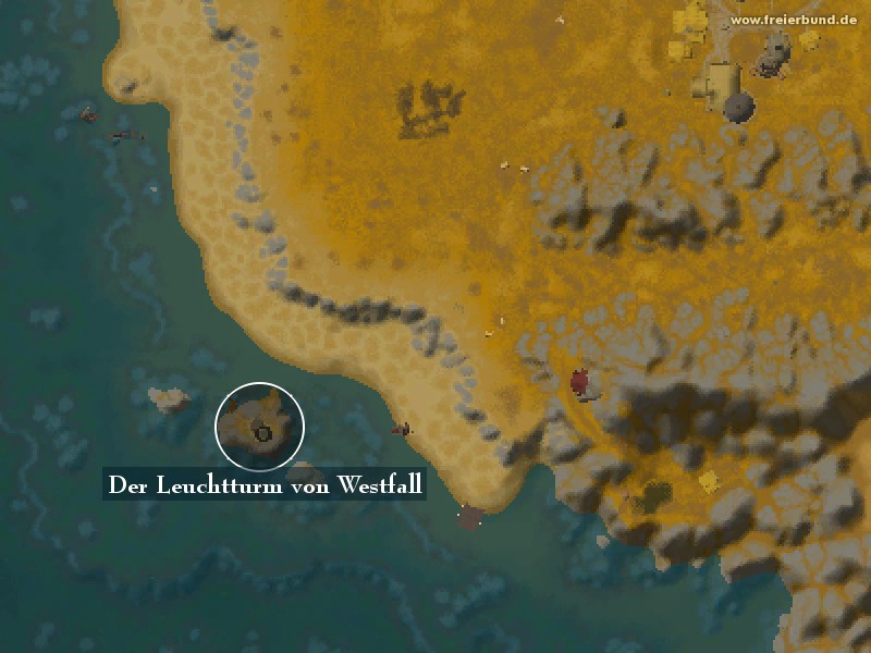Der Leuchtturm von Westfall (Westfall Lighthouse) Landmark WoW World of Warcraft 